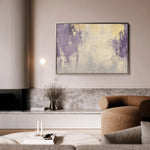 Abstract 390 Canvas Art 18" x 24" / 45 x 60 cm / Black