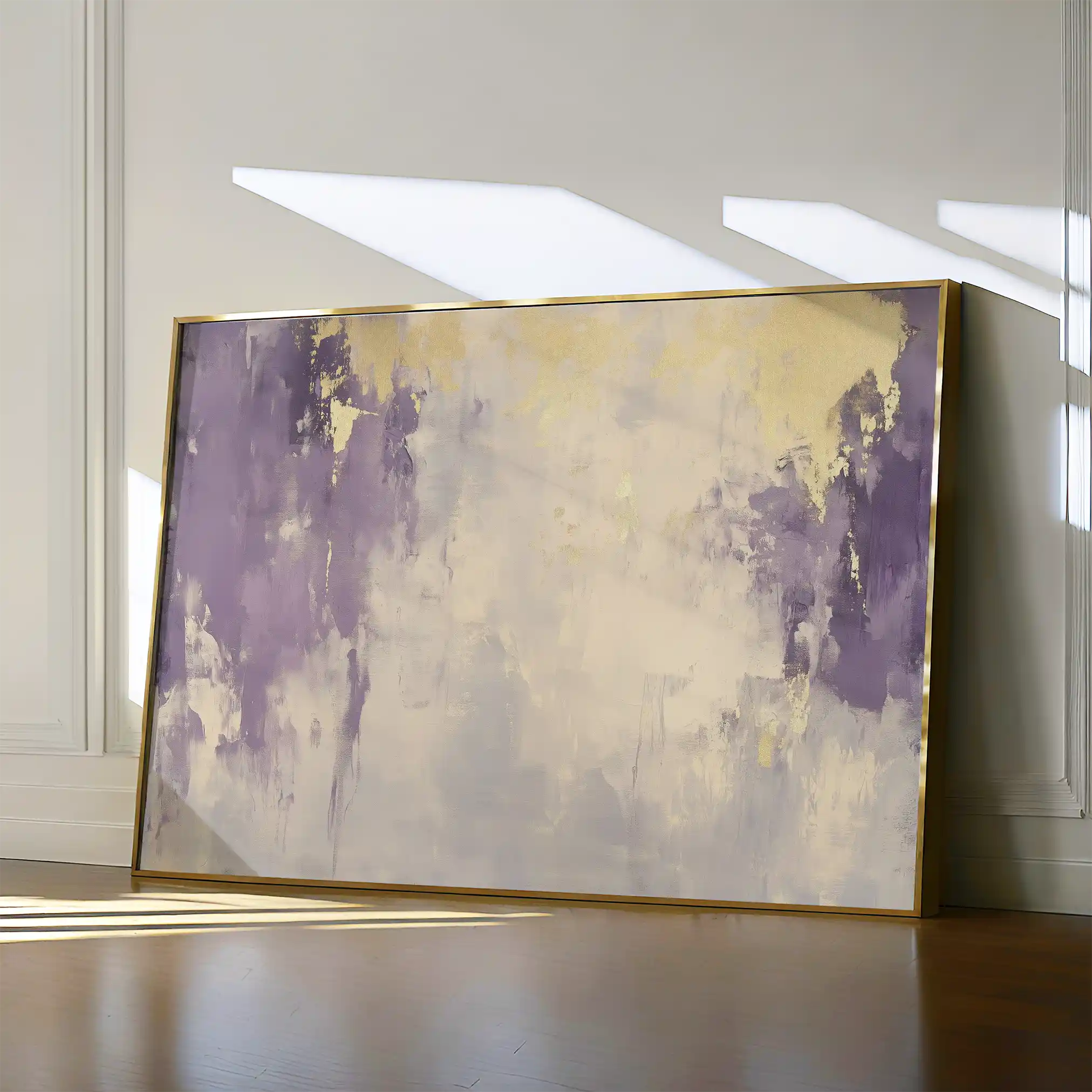 Abstract 390 Canvas Art 60 x 40 cm / Black