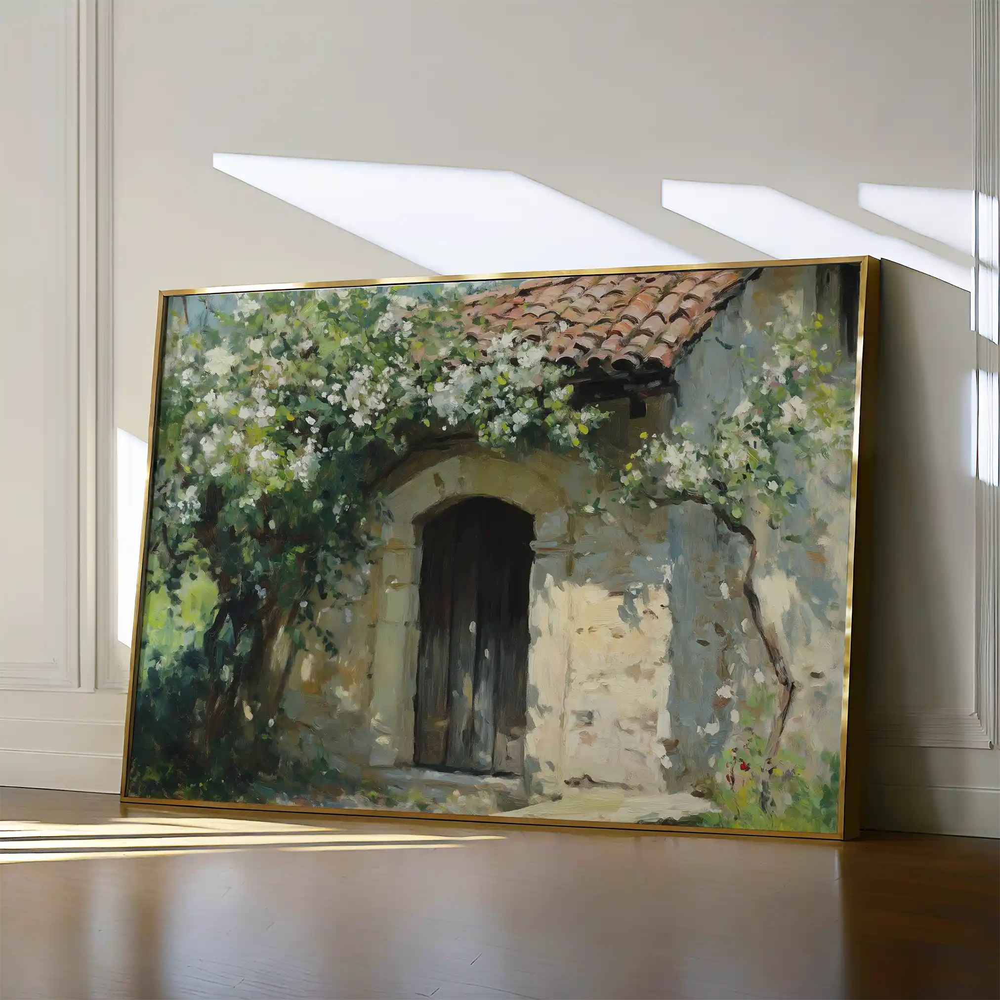 Landscape 390 Canvas Art 60 x 40 cm / Black