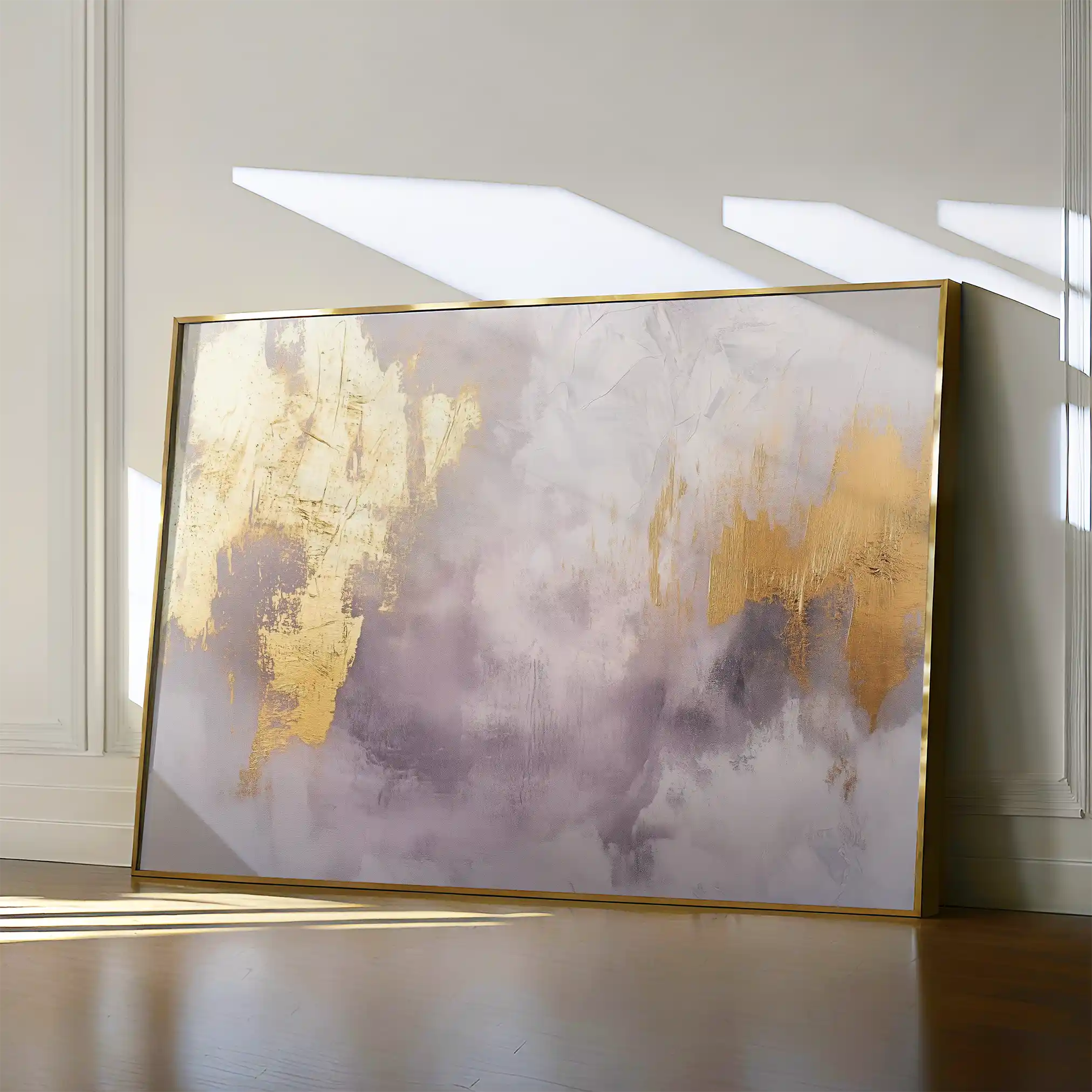 Abstract 391 Canvas Art 18" x 24" / 45 x 60 cm / Black