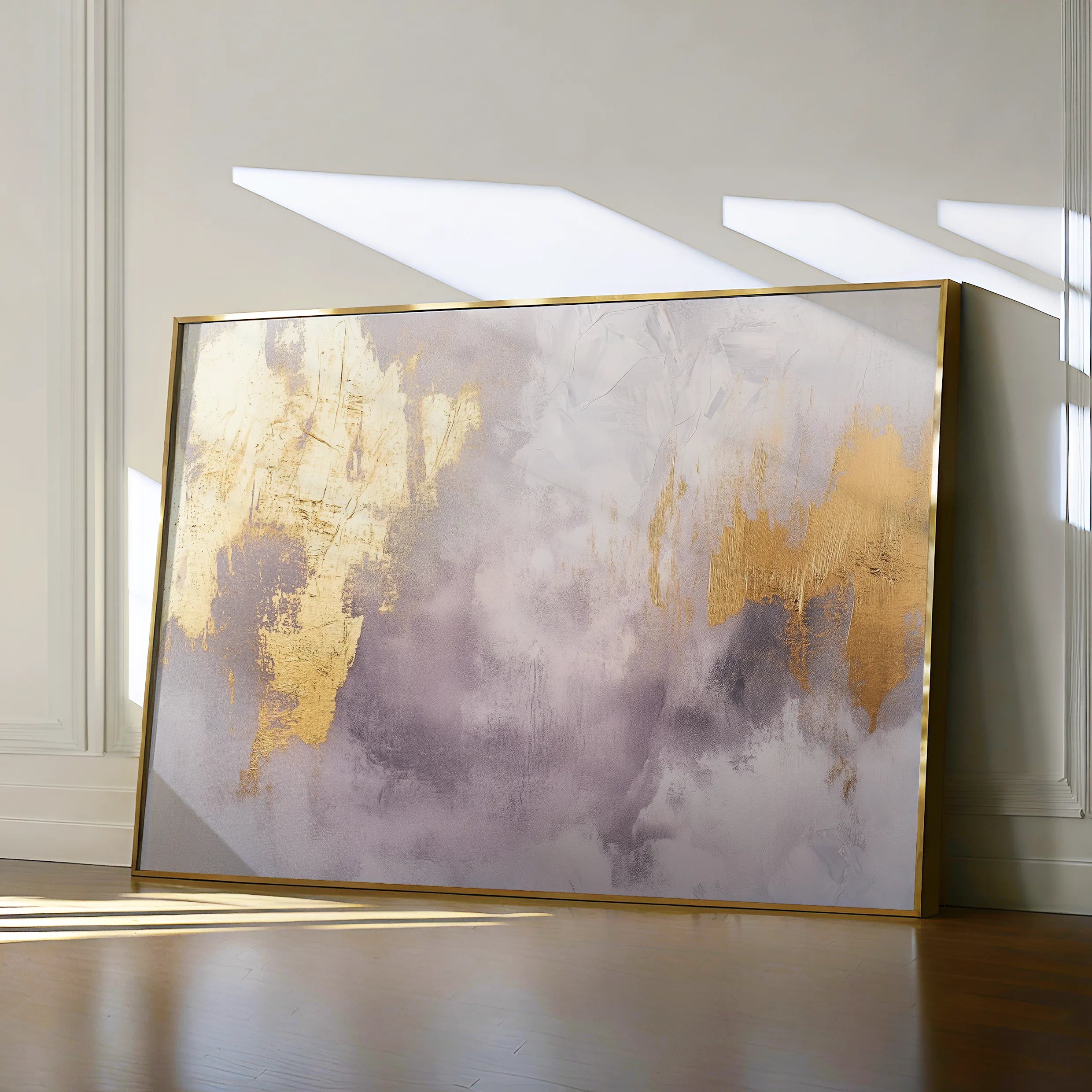 Abstract 391 Canvas Art 18" x 24" / 45 x 60 cm / Black