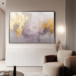 Abstract 391 Canvas Art 18" x 24" / 45 x 60 cm / Black