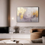 Abstract 391 Canvas Art 18" x 24" / 45 x 60 cm / Black
