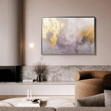 Abstract 391 Canvas Art 18" x 24" / 45 x 60 cm / Black