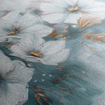 Floral 391 Canvas Art 18" x 24" / 45 x 60 cm / Black