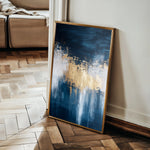Abstract 392 Canvas Art 18" x 24" / 45 x 60 cm / Black