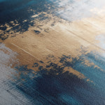 Abstract 392 Canvas Art 18" x 24" / 45 x 60 cm / Black