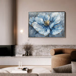 Floral 392 Canvas Art 18" x 24" / 45 x 60 cm / Black