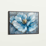 Floral 392 Canvas Art 18" x 24" / 45 x 60 cm / Black