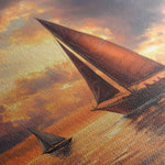 Landscape 393 Canvas Art 18" x 24" / 45 x 60 cm / Black