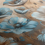 Floral 394 Canvas Art 18" x 24" / 45 x 60 cm / Black