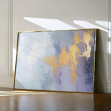Abstract 395 Canvas Art 18" x 24" / 45 x 60 cm / Black