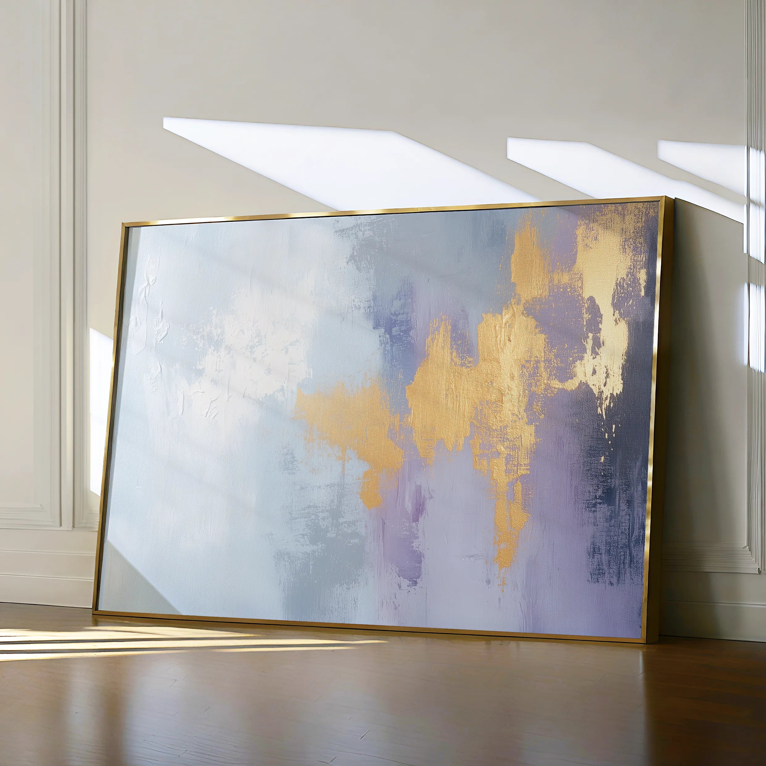 Abstract 395 Canvas Art 18" x 24" / 45 x 60 cm / Black
