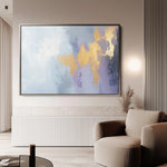 Abstract 395 Canvas Art 18" x 24" / 45 x 60 cm / Black