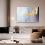 Abstract 395 Canvas Art 18" x 24" / 45 x 60 cm / Black