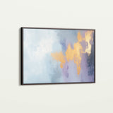 Abstract 395 Canvas Art 18" x 24" / 45 x 60 cm / Black