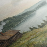 Landscape 395 Canvas Art 18" x 24" / 45 x 60 cm / Black
