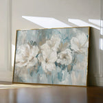 Floral 396 Canvas Art 18" x 24" / 45 x 60 cm / Black