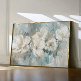 Floral 396 Canvas Art 18" x 24" / 45 x 60 cm / Black