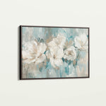Floral 396 Canvas Art 18" x 24" / 45 x 60 cm / Black