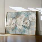 Floral 396 Canvas Art 60 x 40 cm / Black