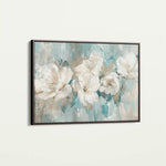 Floral 396 Canvas Art 60 x 40 cm / Black