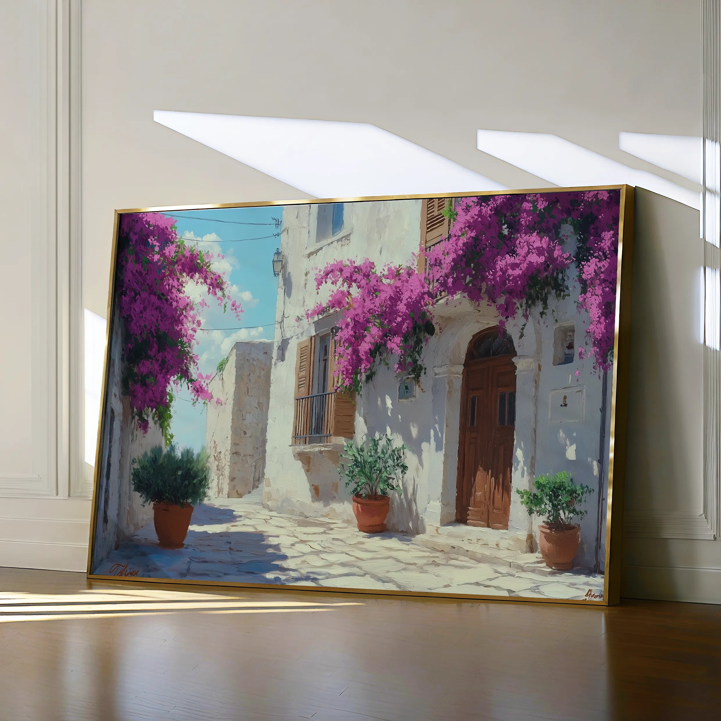 Landscape 396 Canvas Art 18" x 24" / 45 x 60 cm / Black