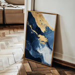 Abstract 397 Canvas Art 18" x 24" / 45 x 60 cm / Black