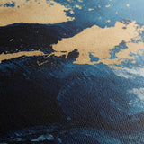 Abstract 397 Canvas Art 18" x 24" / 45 x 60 cm / Black