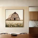 Landscape 397 Canvas Art 16" x 16" / 40 x 40 cm / Black