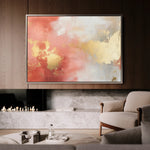Abstract 398 Canvas Art 18" x 24" / 45 x 60 cm / Black