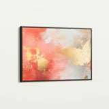 Abstract 398 Canvas Art 18" x 24" / 45 x 60 cm / Black