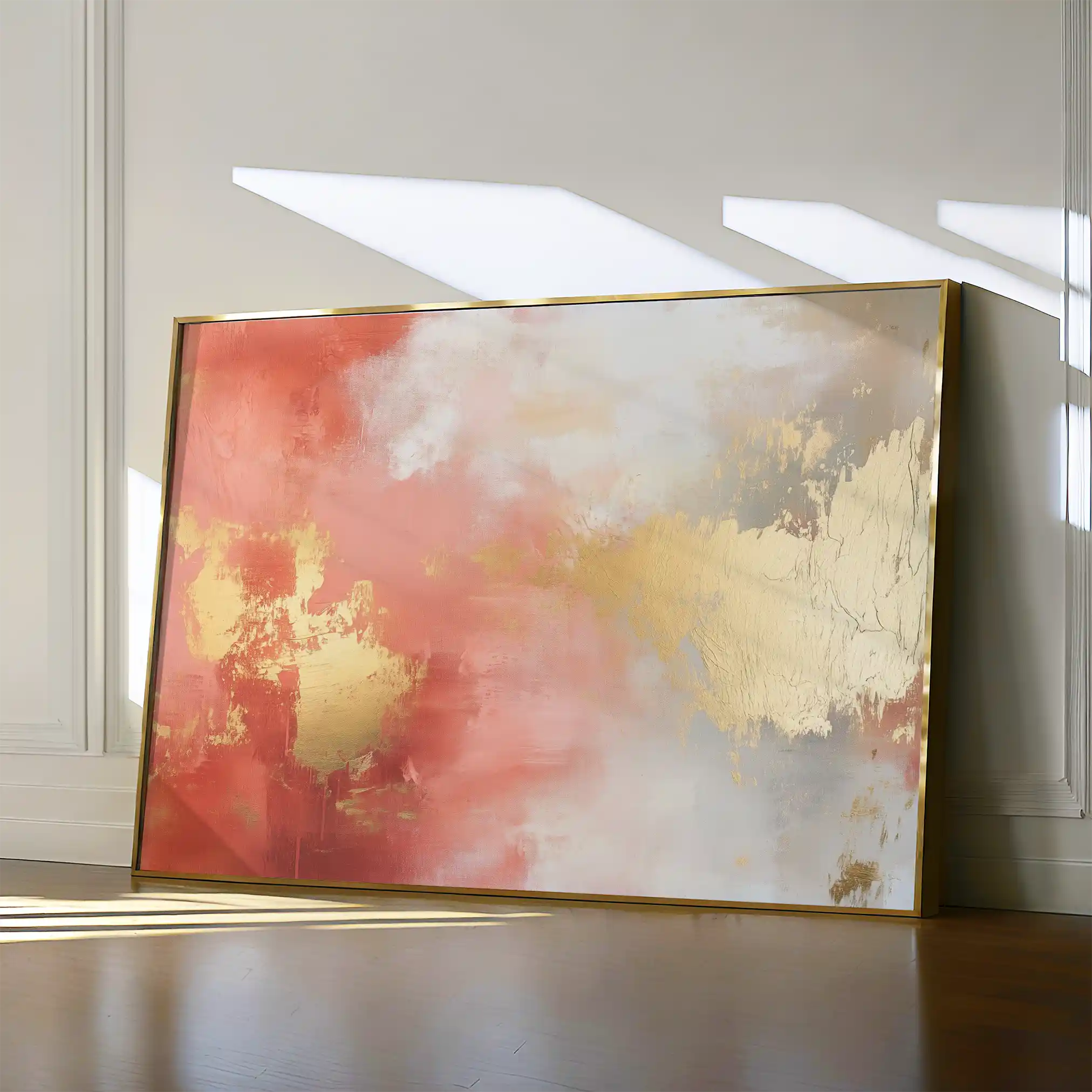Abstract 398 Canvas Art 60 x 40 cm / Black