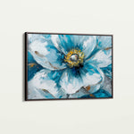 Floral 398 Canvas Art 18" x 24" / 45 x 60 cm / Black