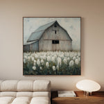 Landscape 398 Canvas Art 16" x 16" / 40 x 40 cm / Black