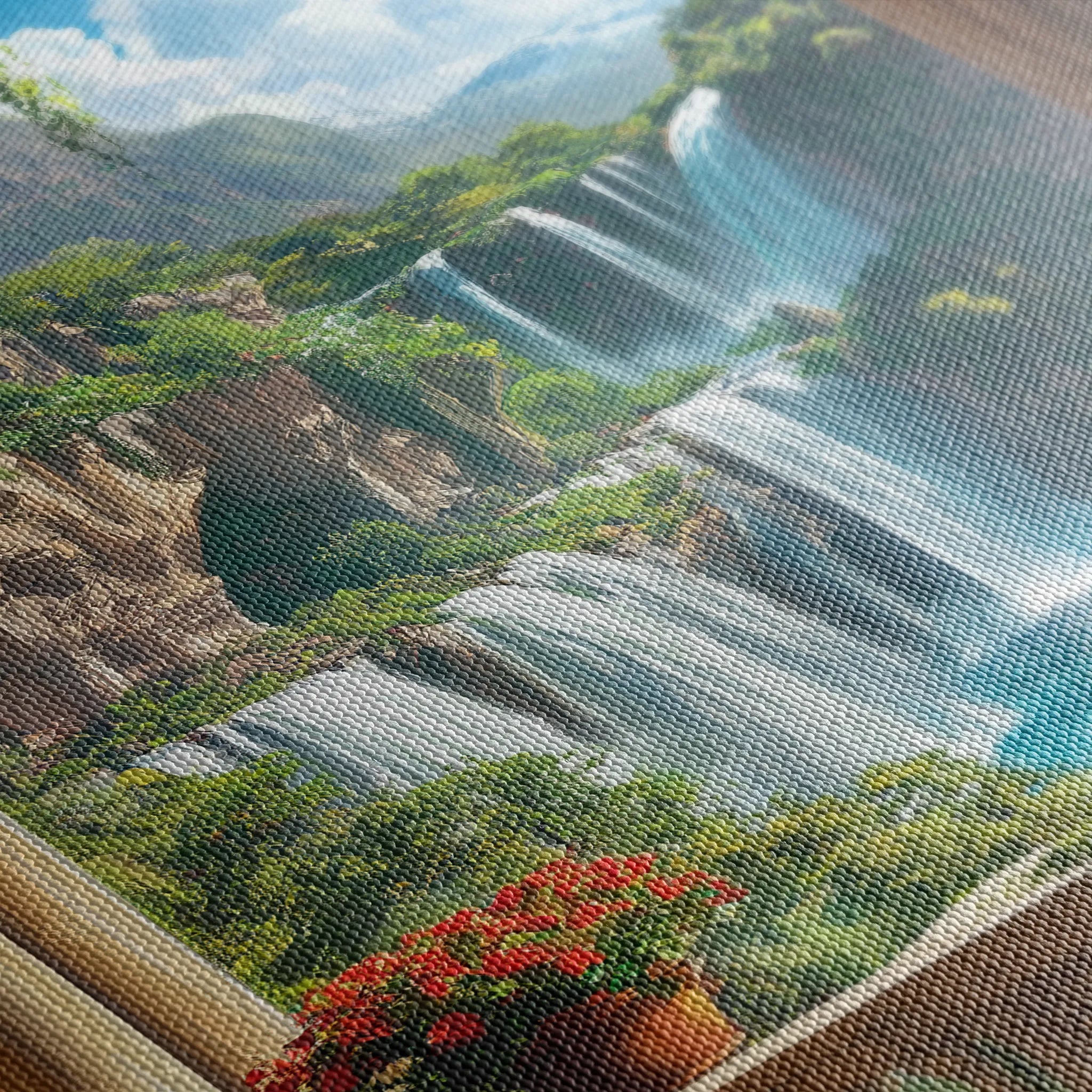 Landscape 399 Canvas Art 18" x 24" / 45 x 60 cm / Black