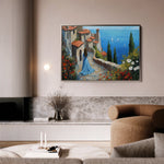 Landscape 400 Canvas Art 18" x 24" / 45 x 60 cm / Black