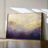 Abstract 401 Canvas Art 18" x 24" / 45 x 60 cm / Black