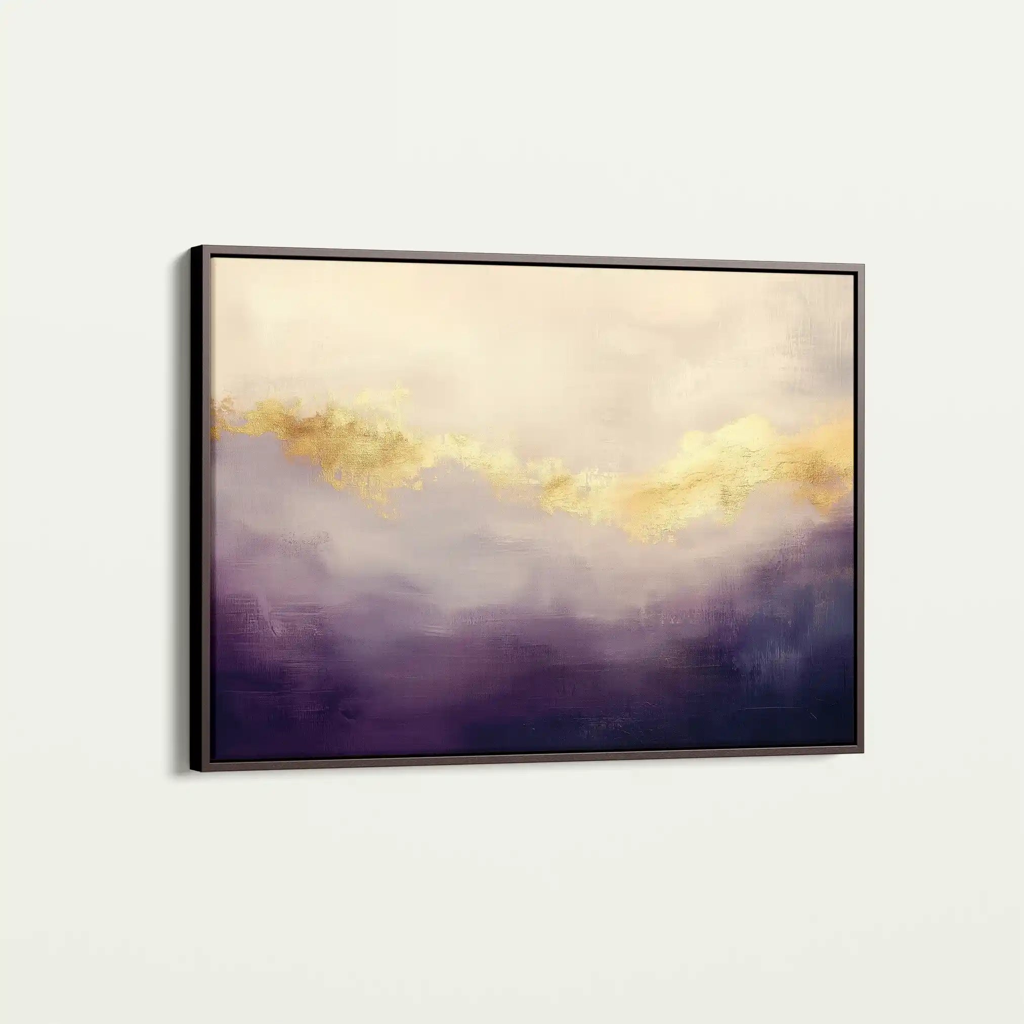Abstract 401 Canvas Art 60 x 40 cm / Black
