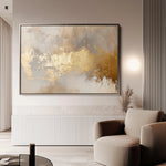 Abstract 402 Canvas Art 18" x 24" / 45 x 60 cm / Black