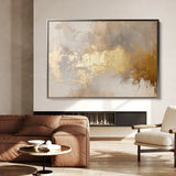 Abstract 402 Canvas Art 18" x 24" / 45 x 60 cm / Black