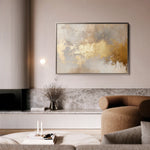 Abstract 402 Canvas Art 18" x 24" / 45 x 60 cm / Black