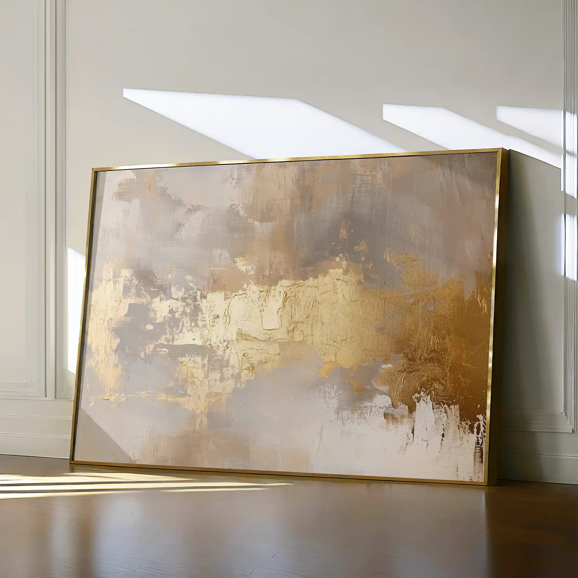 Abstract 402 Canvas Art 60 x 40 cm / Black