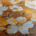 Floral 402 Canvas Art 18" x 24" / 45 x 60 cm / Black