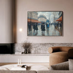 Landscape 402 Canvas Art 18" x 24" / 45 x 60 cm / Black