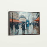 Landscape 402 Canvas Art 18" x 24" / 45 x 60 cm / Black