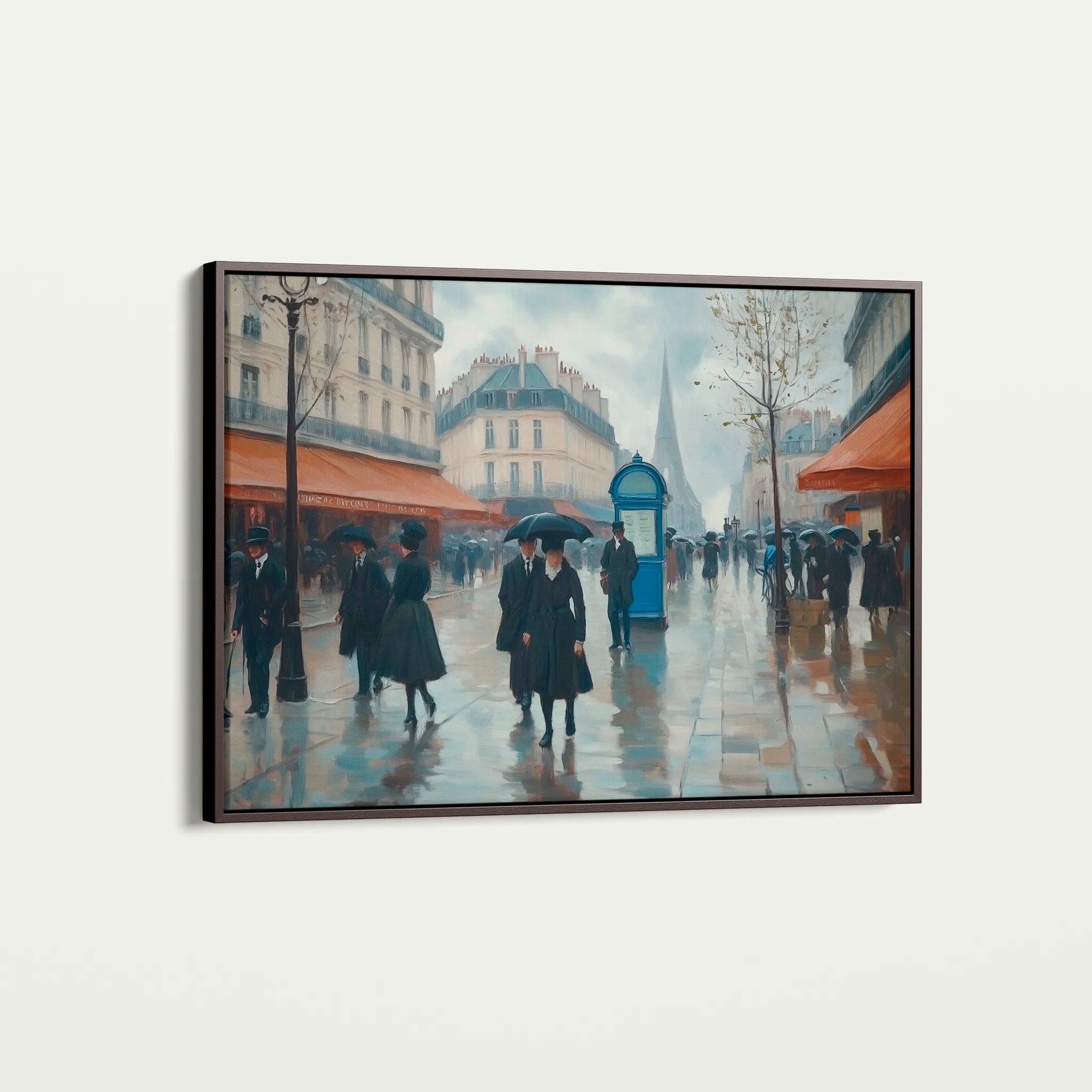 Landscape 402 Canvas Art 18" x 24" / 45 x 60 cm / Black