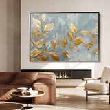 Floral 403 Canvas Art 18" x 24" / 45 x 60 cm / Black