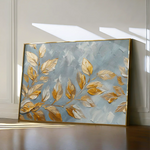 Floral 403 Canvas Art 60 x 40 cm / Black