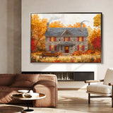 Landscape 403 Canvas Art 18" x 24" / 45 x 60 cm / Black